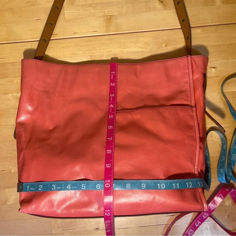 Park Tote Leather Handbag, Blossom.